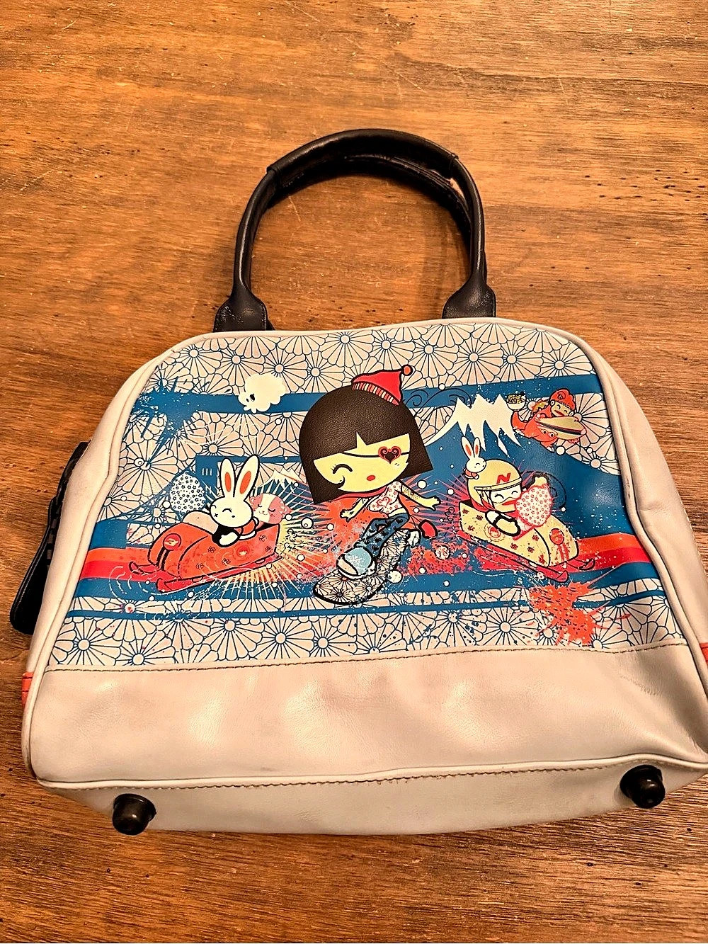 Nozu4u Project Yumpop Bon Bon Airways Bowler Satchel FAIR